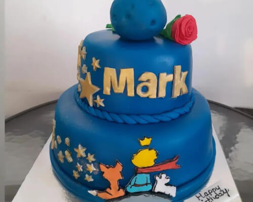 Роденденска торта за момчиња