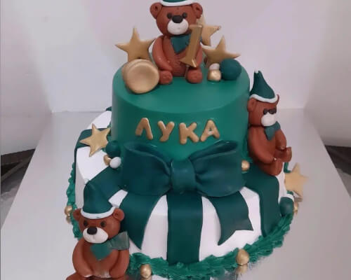 Роденденска торта за момчиња