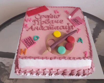 Роденденска торта за девојчиња