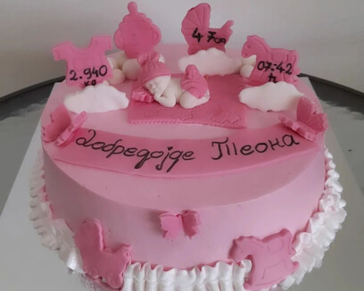 Торта за крштевка